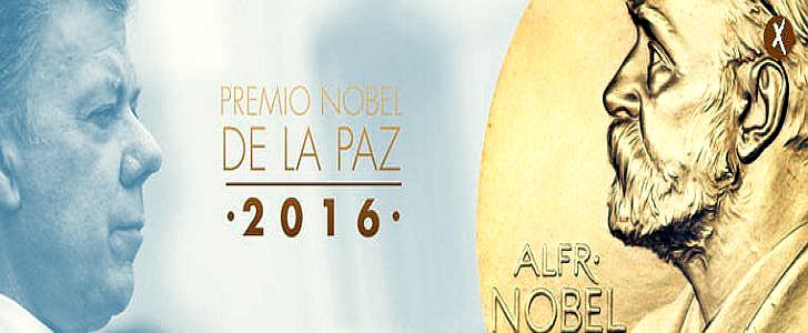Im Zusammenhang mit seinen Bemühungen um den Friedensprozess in Kolumbien wurde Santos der Friedensnobelpreis für das Jahr 2016 zuerkannt