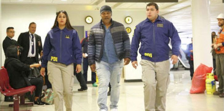 Mike Tyson am Flughafen in Chile verhaftet und abgeschoben