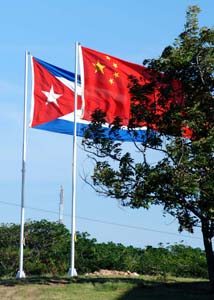 cuba-and-china-flags