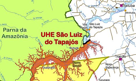 Barrage de São Luiz do Tapajós