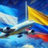 Kolumbien und Argentinien unterzeichnen Absichtserklärung zur Liberalisierung der kommerziellen Luftfahrt