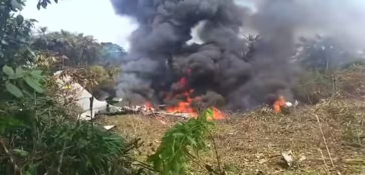 aviao-cai-na-colombia